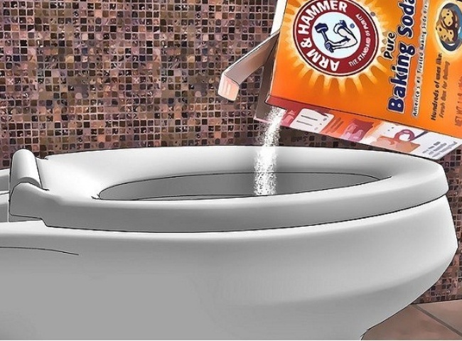 Sử dụng baking soda làm thông cống
